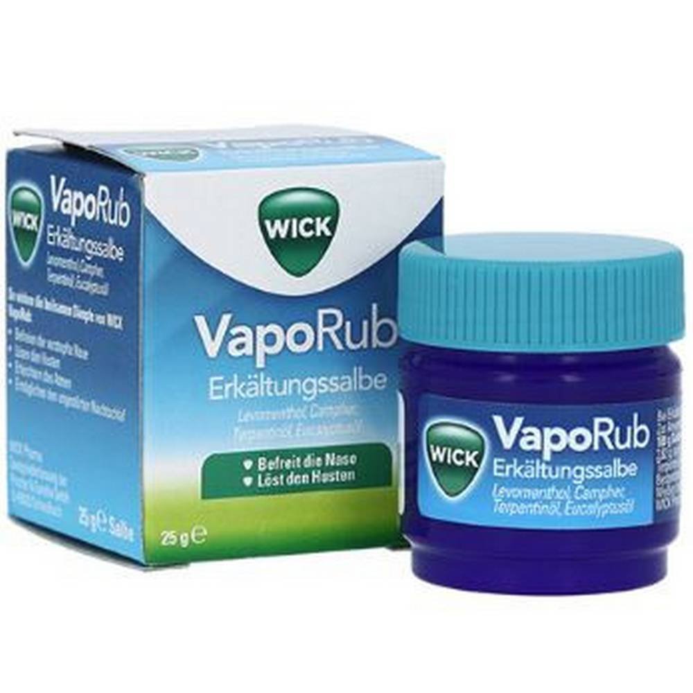 wick vaporub cold ointment 25 g WICK VapoRub cold ointment, 25 g