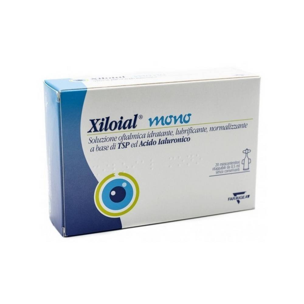 xiloial moisturizing ophthalmic solution 20 vials Xiloial – Befeuchtende Ophthalmische Lösung 20 Einzeldosen