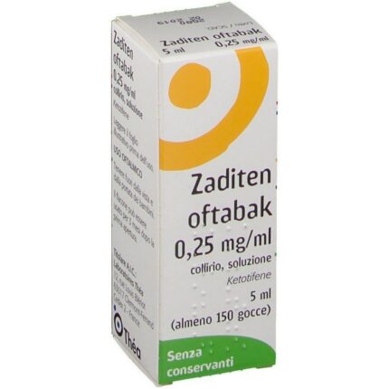Zaditen Oftabak 0.25 mg/ml Eye Drops 5 ml