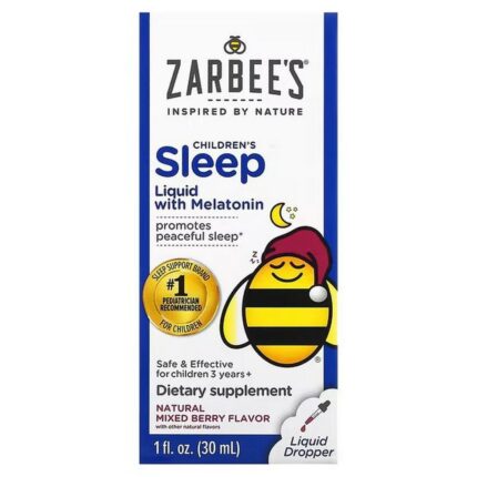 Zarbee’s Children’s Sleep Liquid with Melatonin Mixed Berry 30 ml