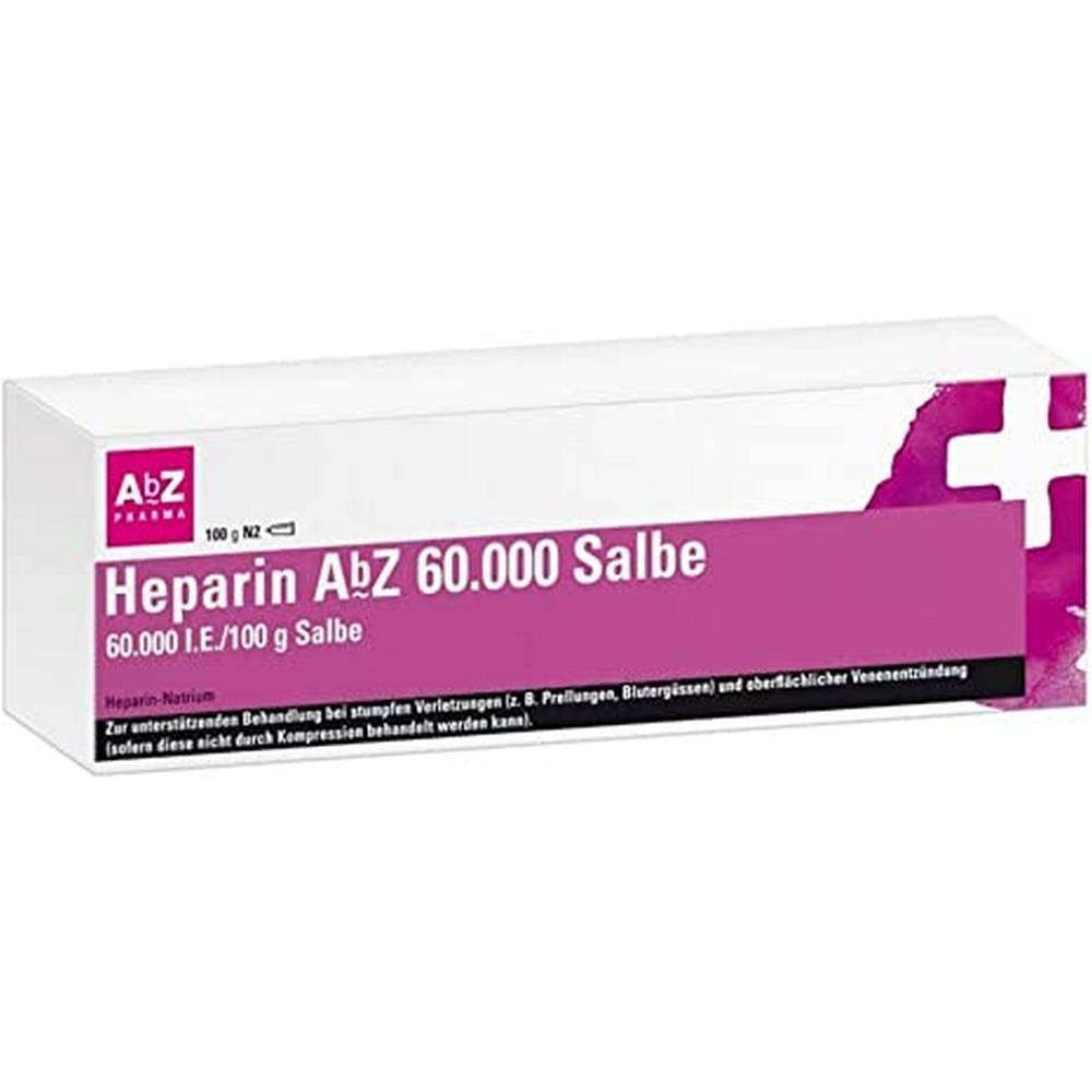 HEPARIN AbZ 60,000 ointment, 100 g HEPARIN AbZ 60,000 ointment, 100 g