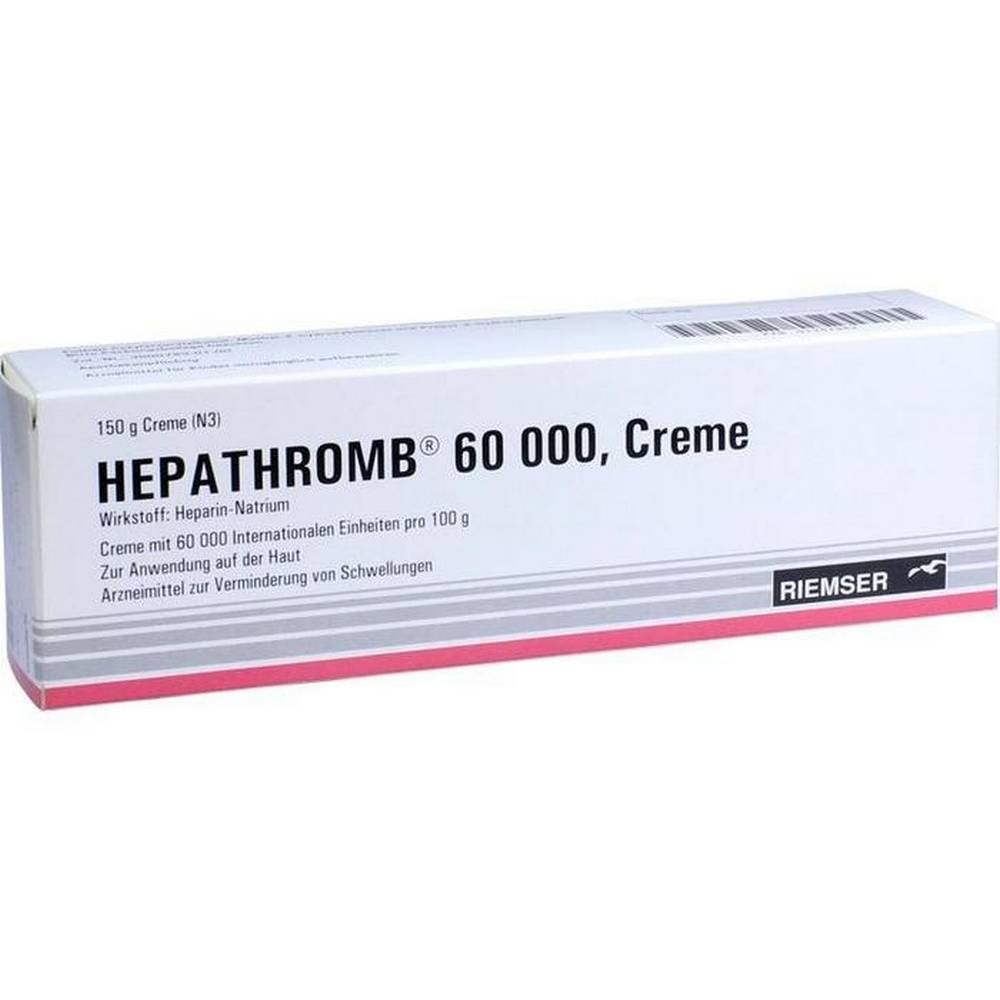 HEPATHROMB Cream 30,000, 150g HEPATHROMB Cream 30,000, 150g