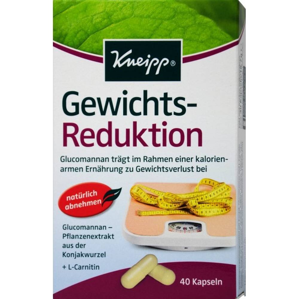 KNEIPP Weight Reduction Capsules, 40 St KNEIPP Weight Reduction Capsules, 40 St