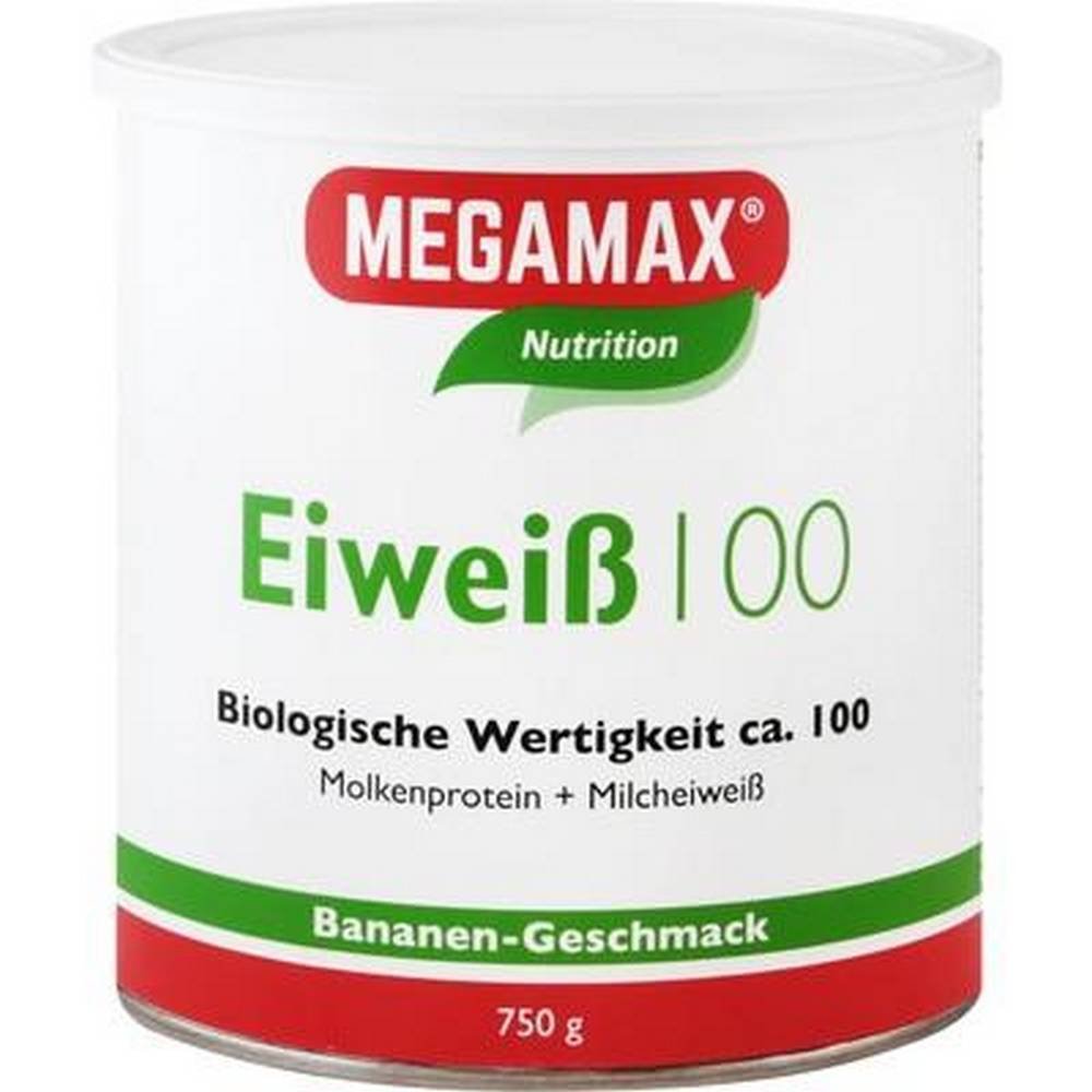 PROTEIN 100 banana Megamax powder, 750 g PROTEIN 100 banana Megamax powder, 750 g