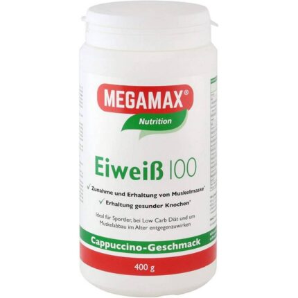 PROTEIN 100 Cappuccino Megamax powder, 400 g