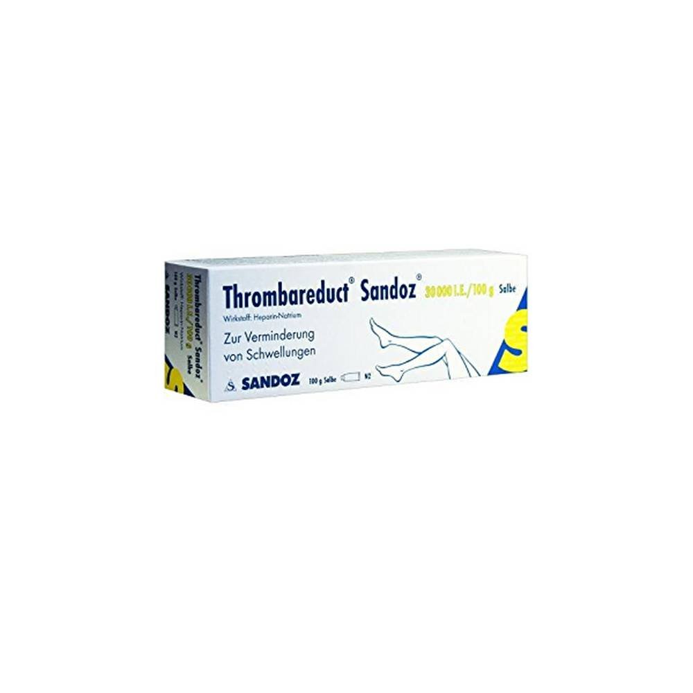 THROMBAREDUCT Sandoz 30.000 I.E. Salbe, 100 g THROMBAREDUCT Sandoz 30.000 I.E. Salbe, 100 g