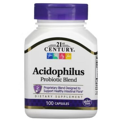 21st Century, Acidophilus Probiotic Blend, 100 capsules, 21st Century, Пробиотическая смесь Acidophilus