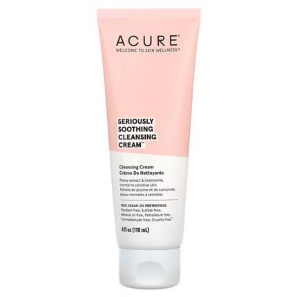 ACURE, Seriously Soothing, Cleansing Cream, 4 fl oz (118 ml), ACURE, Глубокое успокоение, очищающий крем