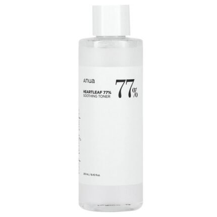 Anua, Heartleaf 77% Soothing Toner, 8.45 fl oz (250 ml), Anua, Heartleaf 77% Beruhigendes Gesichtswasser, 250 ml (8