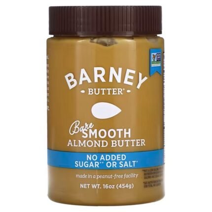 Barney Butter, Pure Almond Butter, Softened, 16 oz (454 g), Barney Butter, Pure Mandelbutter, weich