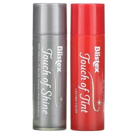 Blistex, Lip Expressions, Lip Moisturizer, Touch of Shine/Tint, 2 Sticks, (3.69 g) Each, Blistex Lip Expressions, Lip Moisturizer, Hauch von Glanz/Tönung, 2 Sticks, je3
