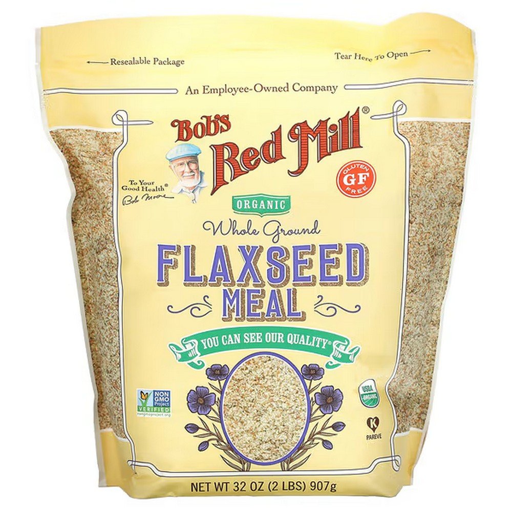 Bob’s Red Mill, Organic Flaxseed Meal, Whole Milled, 907 g (32 oz.), Bob’s Red Mill, Bio-Leinsamenmehl, ganz gemahlen Bob’s Red Mill, Organic Flaxseed Meal, Whole Milled, 907 g (32 oz.), Bob’s Red Mill, Bio-Leinsamenmehl, ganz gemahlen