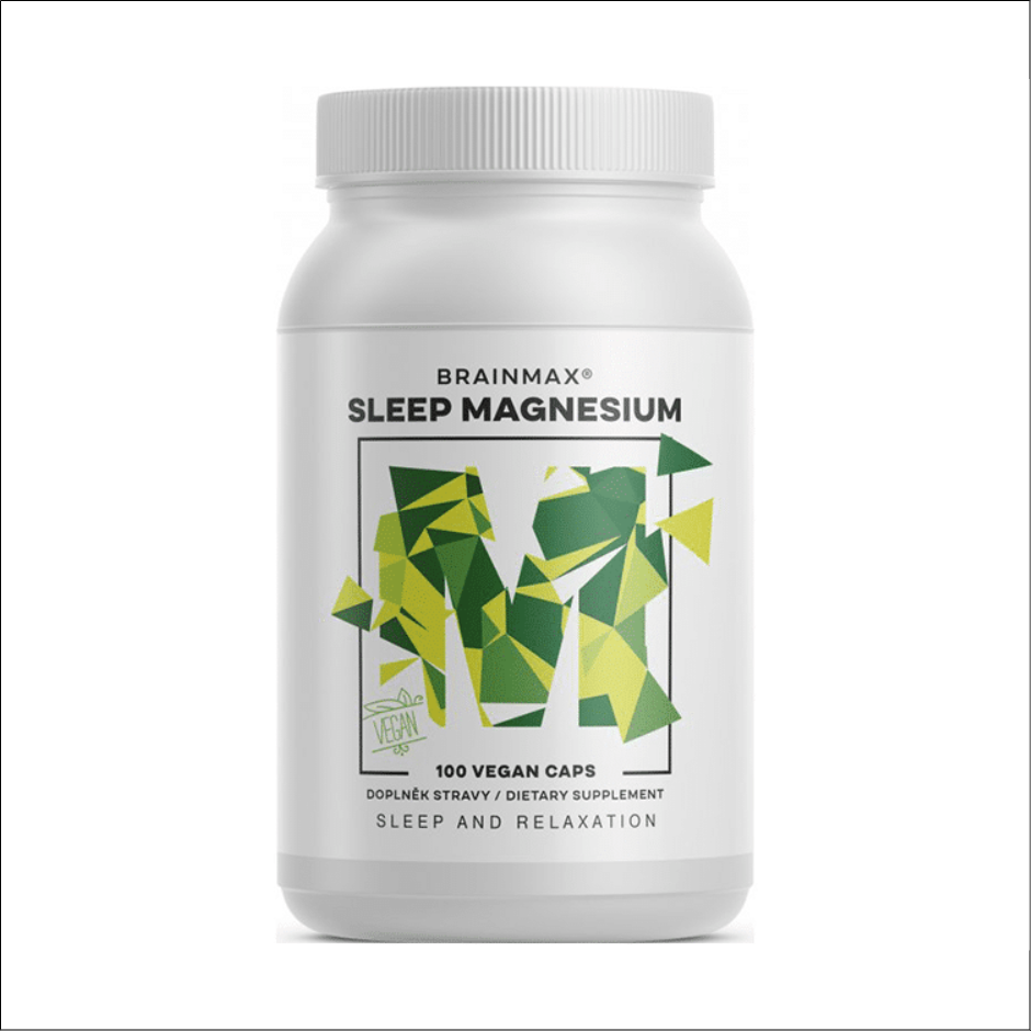 BrainMax Sleep Magnesium, 320 mg, 100 capsules BrainMax Sleep Magnesium, 320 mg, 100 capsules