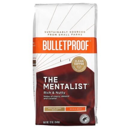 BulletProof, Coffee, The Mind Reader, Medium-Dark Roast, Whole Beans, 12 oz (340 g), BulletProof, Kaffee, Der Gedankenleser, Mittel-dunkle Röstung, Ganze Bohnen