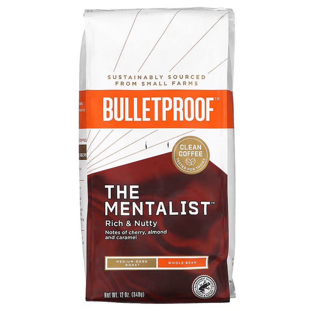BulletProof, Coffee, The Mind Reader, Medium-Dark Roast, Whole Beans, 12 oz (340 g), BulletProof, Kaffee, Der Gedankenleser, Mittel-dunkle Röstung, Ganze Bohnen BulletProof, Coffee, The Mind Reader, Medium-Dark Roast, Whole Beans, 12 oz (340 g), BulletProof, Kaffee, Der Gedankenleser, Mittel-dunkle Röstung, Ganze Bohnen