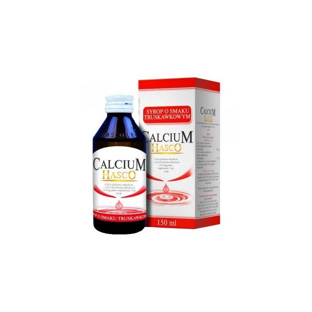 CALCIUM – SYROP, WAPNO TRUSKAWKOWE CALCIUM – SYROP, WAPNO TRUSKAWKOWE