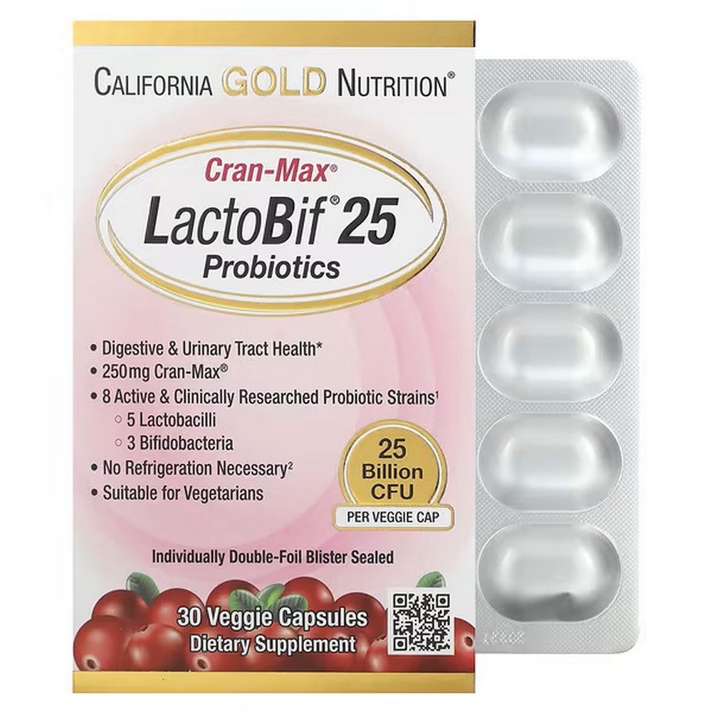 California Gold Nutrition, Lactobif 25 Billion + Cranmax, Lactobif 25 Billion + Cranmax, 30 vegetable capsules, California Gold Nutrition, Lactobif 25 Billion + Cranmax, Lactobif 25 Billion + Cranmax California Gold Nutrition, Lactobif 25 Billion + Cranmax, Lactobif 25 Billion + Cranmax, 30 vegetable capsules, California Gold Nutrition, Lactobif 25 Billion + Cranmax, Lactobif 25 Billion + Cranmax