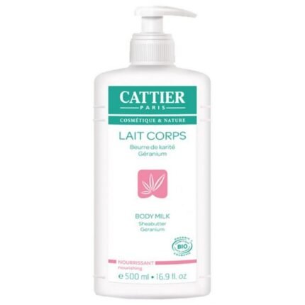 Cattier Geranium Shea Nourishing Body Lotion 500ml