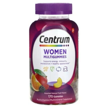 Centrum, Women Multigummies, various natural fruits, 170 fruit gummies, Centrum, Women Multigummies, verschiedene natürliche Früchte