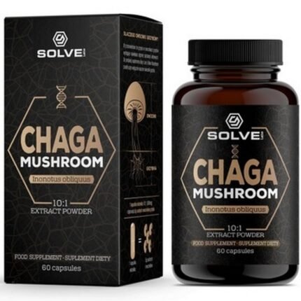 Solve Labs, Chaga (Subcortical flashback) 10:1 60x500mg