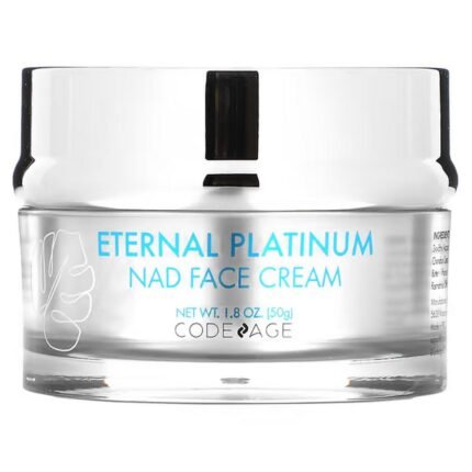 Codeage, Eternal Platinum NAD Face Cream, 50 g (1.8 oz.), Codeage, Крем для лица Eternal Platinum NAD, 1