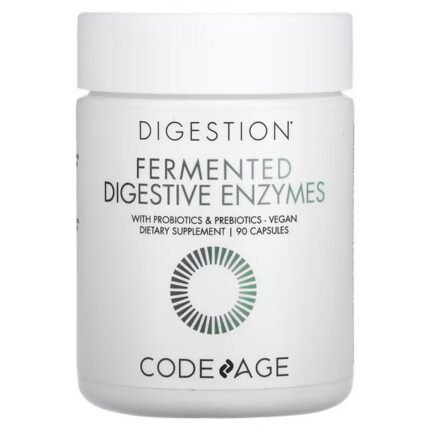 Codeage, Fermented Digestive Enzymes with Probiotics and Prebiotics, vegan, 90 capsules, Codeage, Ферментированные пищеварительные ферменты с пробиотиками и пребиотиками, веганский