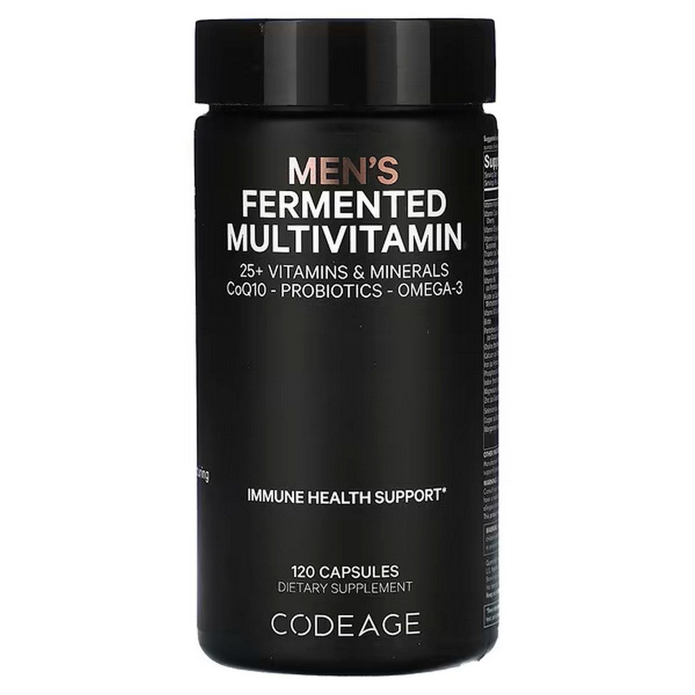 Codeage, Fermented Multivitamin for Men, 120 Capsules, Codeage, Fermentiertes Multivitamin für Männer Codeage, Fermented Multivitamin for Men, 120 Capsules, Codeage, Fermentiertes Multivitamin für Männer