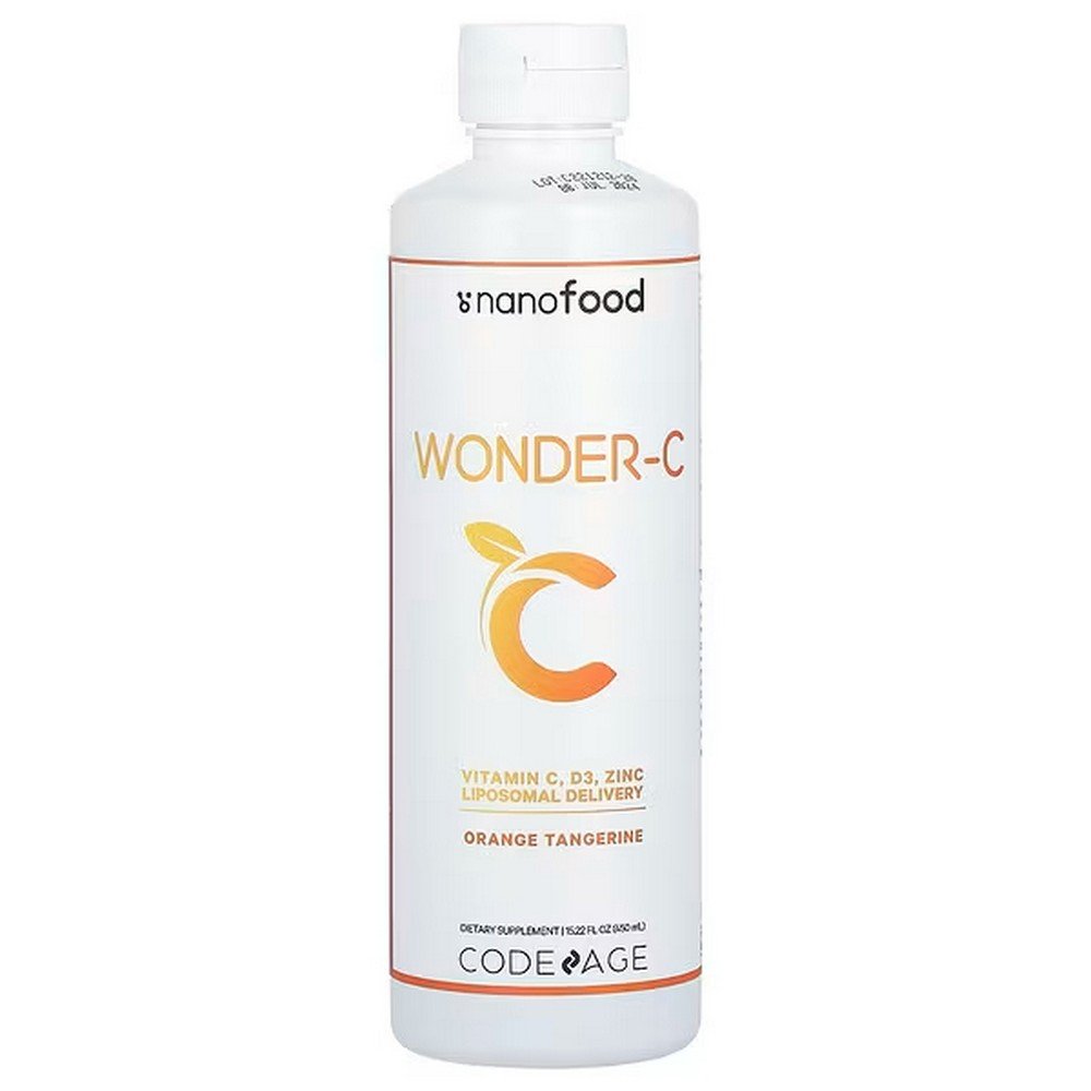 Codeage, Nanofood, Wonder-C, Nano-Food, Vitamin C, Orange-Mandarin, 450 ml (15.22 fl. oz.), Codeage, Nanofood, Wonder-C, добавка с витамином C, со вкусом апельсина и мандарина, 450 мл (15 Codeage, Nanofood, Wonder-C, Nano-Food, Vitamin C, Orange-Mandarin, 450 ml (15.22 fl. oz.), Codeage, Nanofood, Wonder-C, добавка с витамином C, со вкусом апельсина и мандарина, 450 мл (15