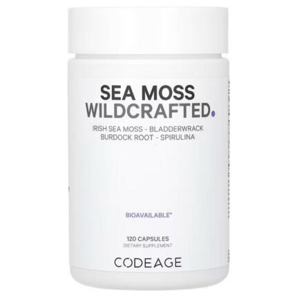 Codeage, Sea Moss, Wild, 120 Capsules, Codeage, морской мох, дикорастущий