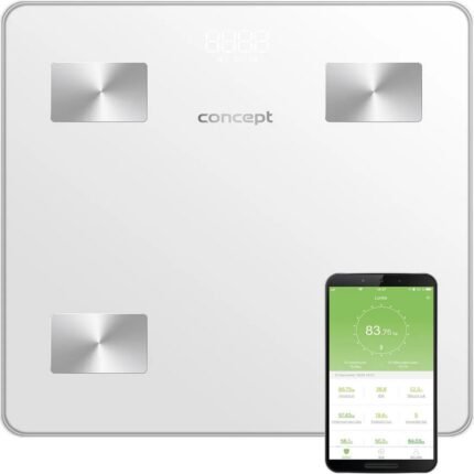 Concept Personal diagnostic scale Perfect Health VO4000 white