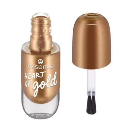 ESSENCE – Gel Effect Nail Polish N.62 HEART OF Gold, ESSENCE – Gel Effect Nail Polish N.62 HEART OF Gold
