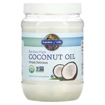 Garden of Life, Raw Extra Virgin Coconut Oil, 29 fl. oz. (858 ml), Garden of Life, Rohes natives Kokosnussöl extra