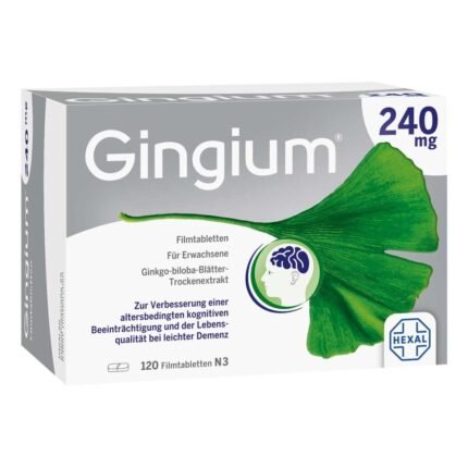 Gingium 240 mg film-coated tablets (120 pcs)
