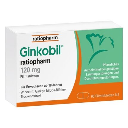 Ginkobil ratiopharm 120mg mit Ginkgo biloba (120 stk)