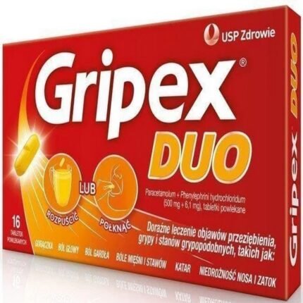 Gripex Duo 16 tablets