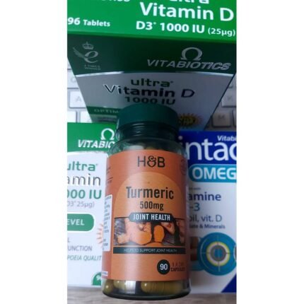 H&B, High Strength Turmeric 500mg