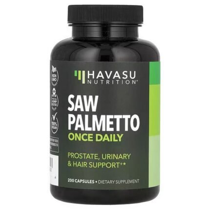 Havasu Nutrition, Saw Palmetto, Saw Palmetto Berry, Once Daily, 200 Capsules, Havasu Nutrition, Saw Palmetto, Sägepalmenbeere, einmal täglich
