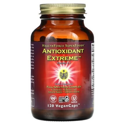 HealthForce Superfoods, Antioxidant Extreme, Version 9.1, 120 VeganCaps, HealthForce Superfoods, Antioxidans Extreme, Version 9.1