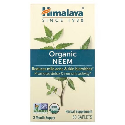 Himalaya, Neem, 60 capsules, Himalaya, Ним