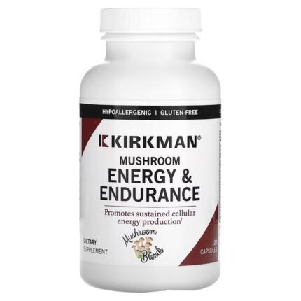 Kirkman Labs, Mushroom, Energy and Stamina, 120 Capsules, Kirkman Labs, Pilz, Energie und Ausdauer