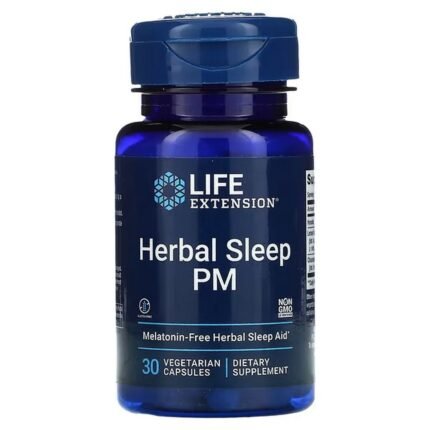 Life Extension, Herbal Sleep PM, 30 vegetarian capsules, Life Extension, Herbal Sleep PM