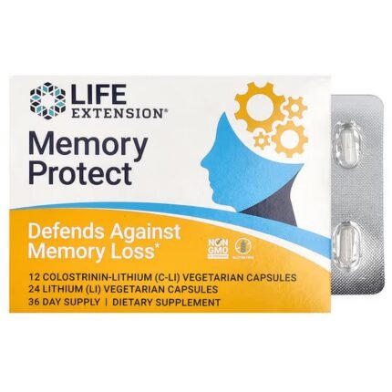 Life Extension, Memory Protect, 36 vegetarian capsules, Life Extension, Memory Protect