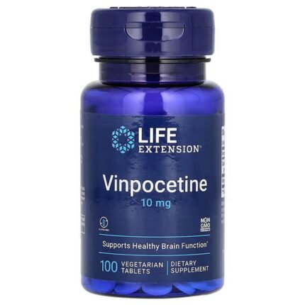 Life Extension, Vinpocetine, 10 mg, 100 Vegetarian Tablets, Life Extension, Винпоцетин, 10 мг