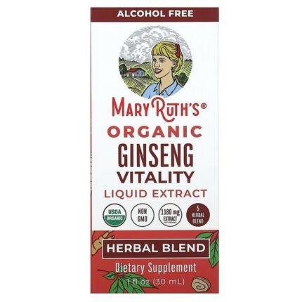 MaryRuth’s, Organic Ginseng Vitality Liquid Extract, alcohol-free, 30 ml (1 fl. oz.), MaryRuth’s, Bio-Ginseng Vitalität Flüssigextrakt, alkoholfrei