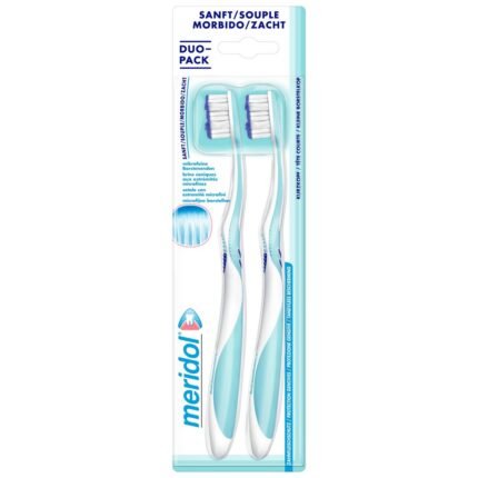 MERIDOL TOOTHBRUSH GENTLE DOUBLE PACK, PCS, MERIDOL ZAHNBÜRSTE SANFT DOPPELPACK