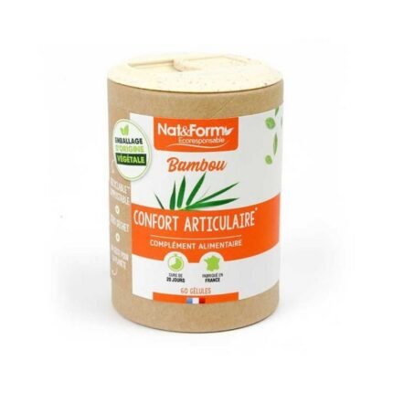 Nat & Form Bamboo Tabashir 60 Eco Capsules
