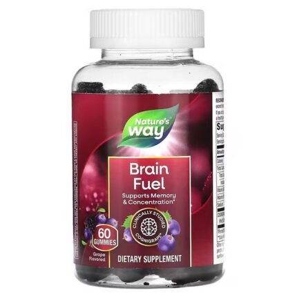 Nature’s Way, Brain Fuel, Grape, 60 gummies, Nature’s Way, Brain Fuel, Traube