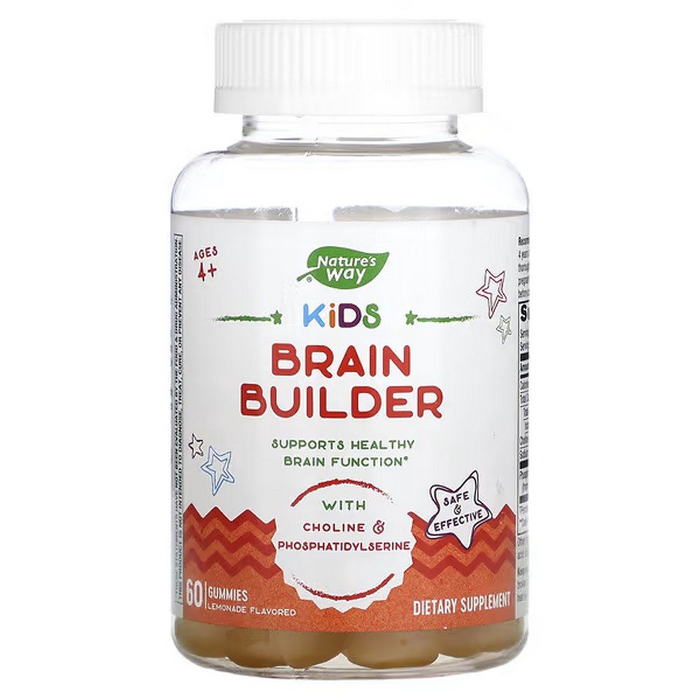 Nature’s Way, Kids Brain Builder, ages 4+, lemonade, 60 gummies, Nature’s Way, Kids Brain Builder, ab 4 Jahren, Limonade Nature’s Way, Kids Brain Builder, ages 4+, lemonade, 60 gummies, Nature’s Way, Kids Brain Builder, ab 4 Jahren, Limonade