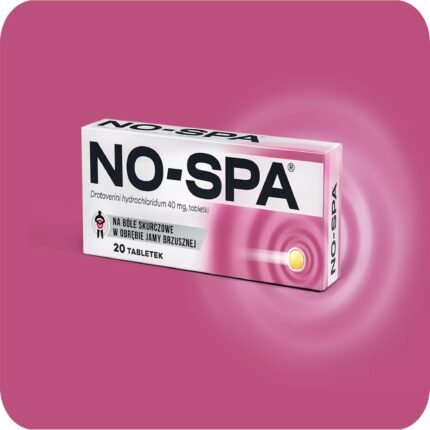 No-Spa for abdominal pain 40 mg 40 tablets