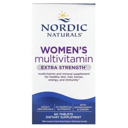 Nordic Naturals, Women’s Multivitamin, Extra Strength, 60 Tablets, Nordic Naturals, Multivitamin für Frauen, extra stark